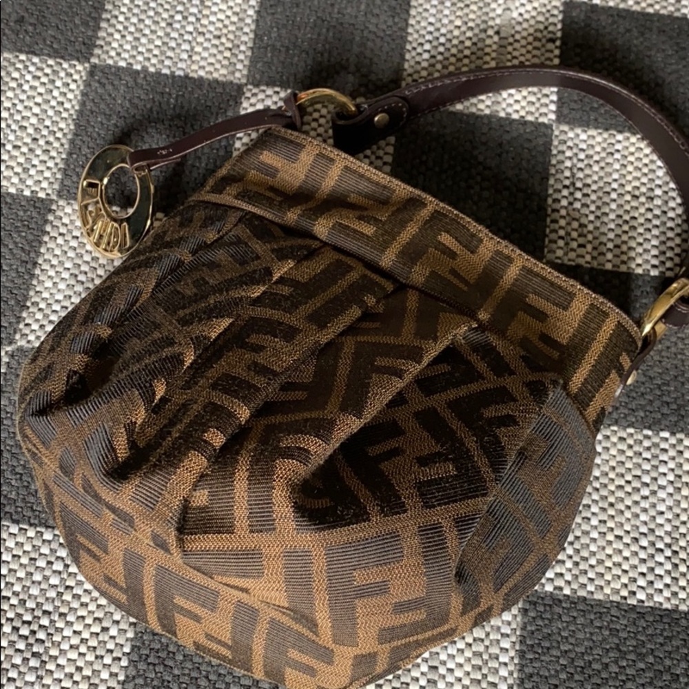Fendi mini borsa chef zucca